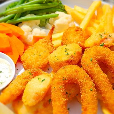 Walwa Hotel Meals Seafood Basket